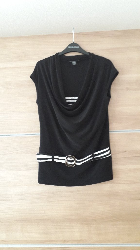 Damestop Frank Lyman maat 8 (36/38), Kleding | Dames, Zwart, Ophalen of Verzenden, Zo goed als nieuw, Maat 36 (S)