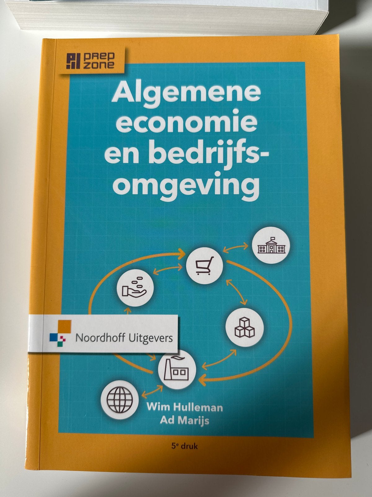W. Hulleman - Algemene economie en bedrijfsomgeving, Ophalen of Verzenden, Zo goed als nieuw, Economie en Marketing, W. Hulleman; A.J. Marijs