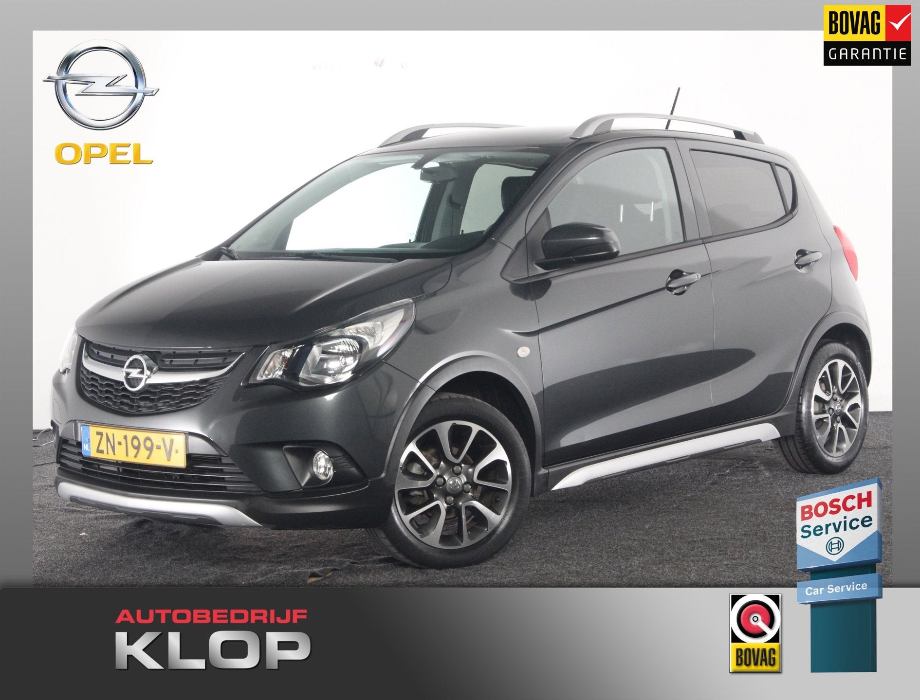 Opel KARL 1.0 Rocks Online Edition | navigatie | pdc achter, Auto's, Voorwielaandrijving, 839 kg, Stof, Gebruikt