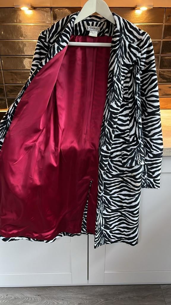 Sassia Zebra Jasje Maat 36 - Unieke New York Stijl, Ophalen of Verzenden
