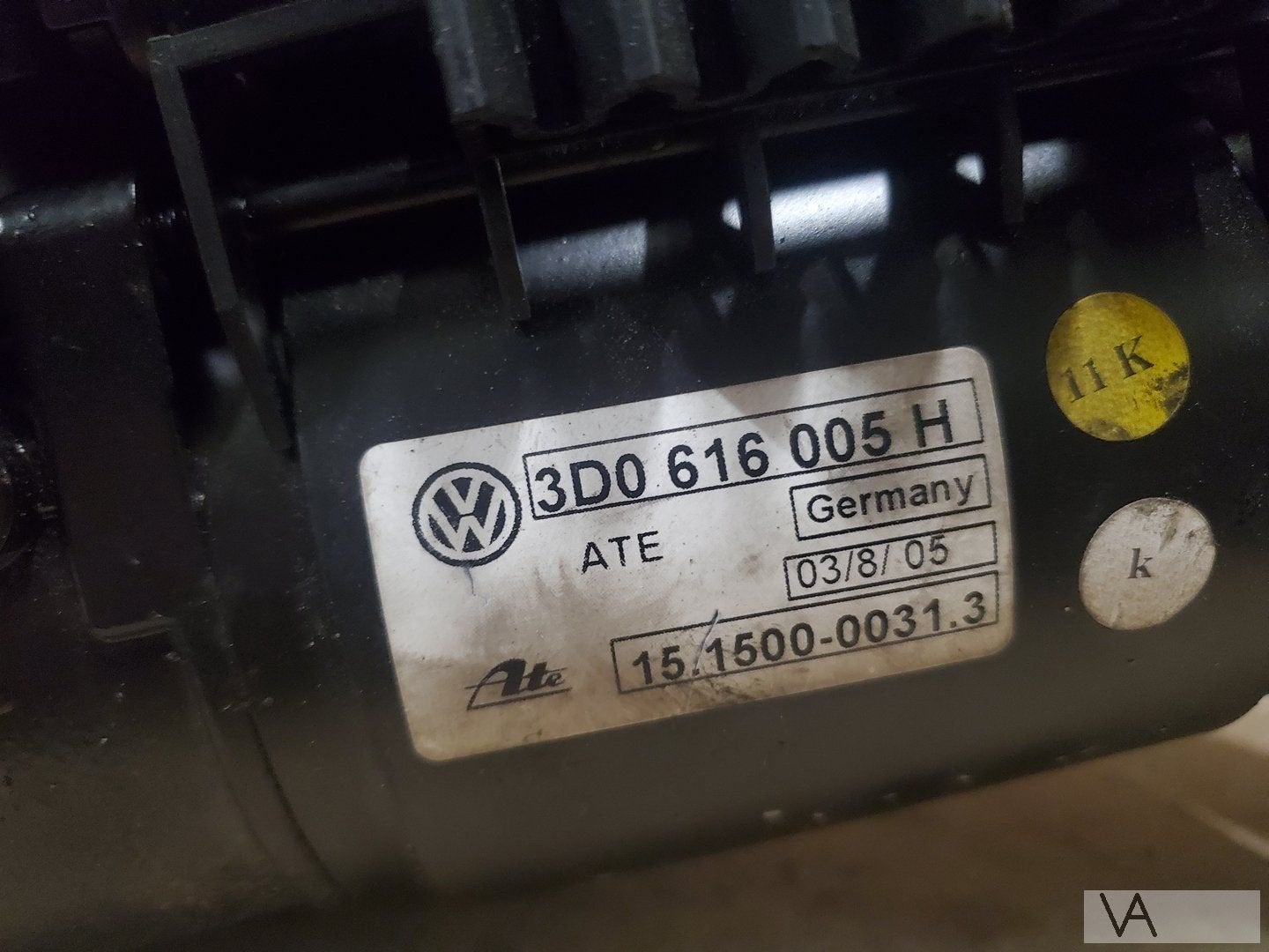 Bentley conti VW Phaeton 2002 - 2010 compressor luchtvering, Gebruikt, -, Volkswagen, -