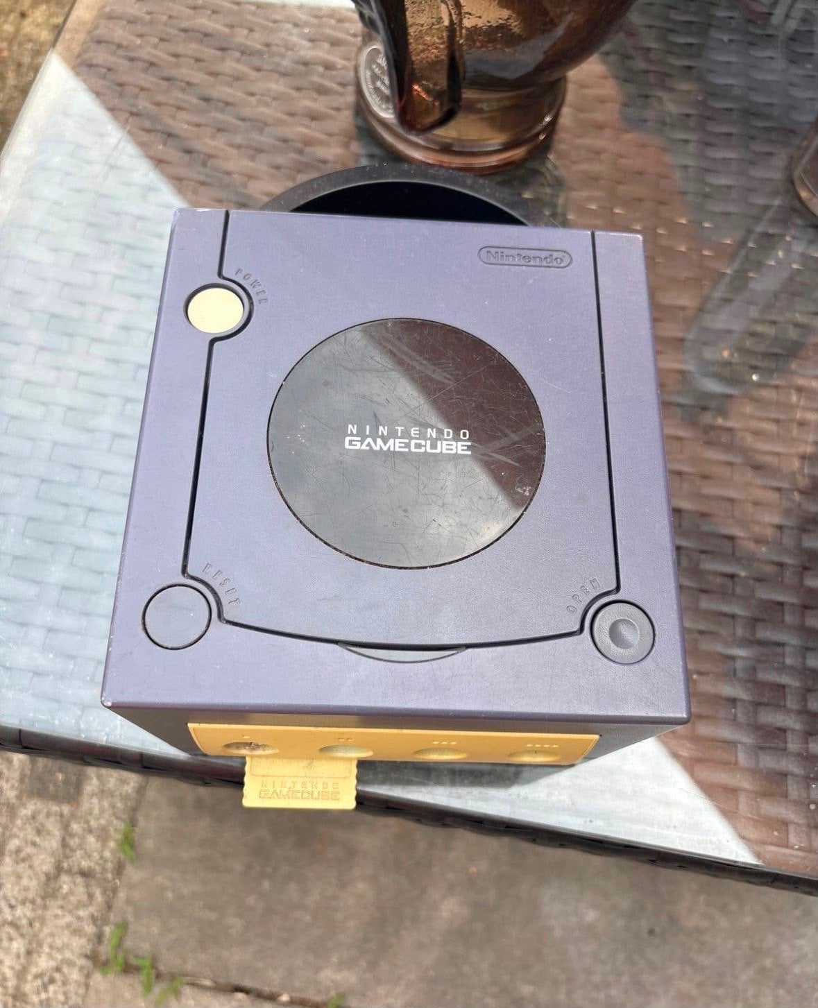 Nintendo GameCube Console met 2 controllers, Spelcomputers en Games, Spelcomputers | Nintendo GameCube, Ophalen of Verzenden, Gebruikt