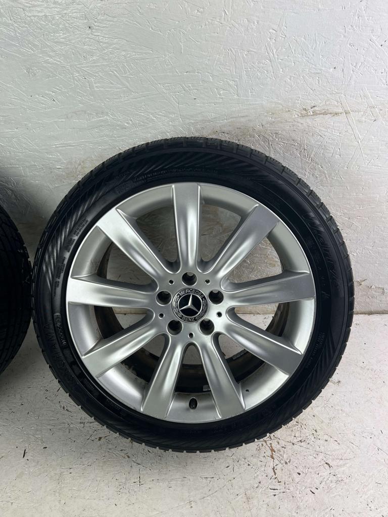 Originele Mercedes CL S-klasse velgen 18" 5x112 winter W216, Auto-onderdelen, Banden en Velgen, Niet ingevuld, 18 inch, Banden en Velgen