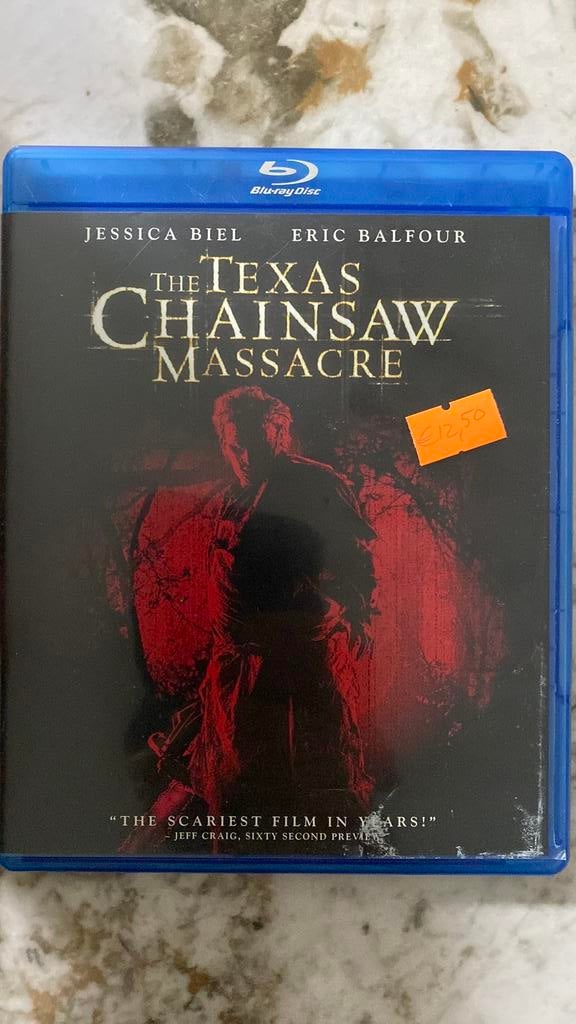 The texas chainsaw massacre blu ray, Ophalen of Verzenden, Zo goed als nieuw, Horror