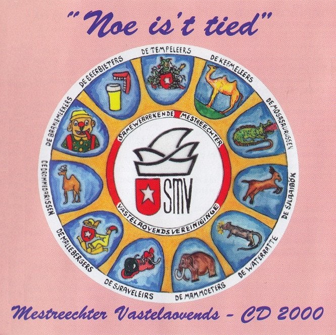 SALE--CD VARIOUS-Noe is't tied Mestreechter Vastel >NIEUW, Verzenden, Nieuw in verpakking, Levenslied of Smartlap
