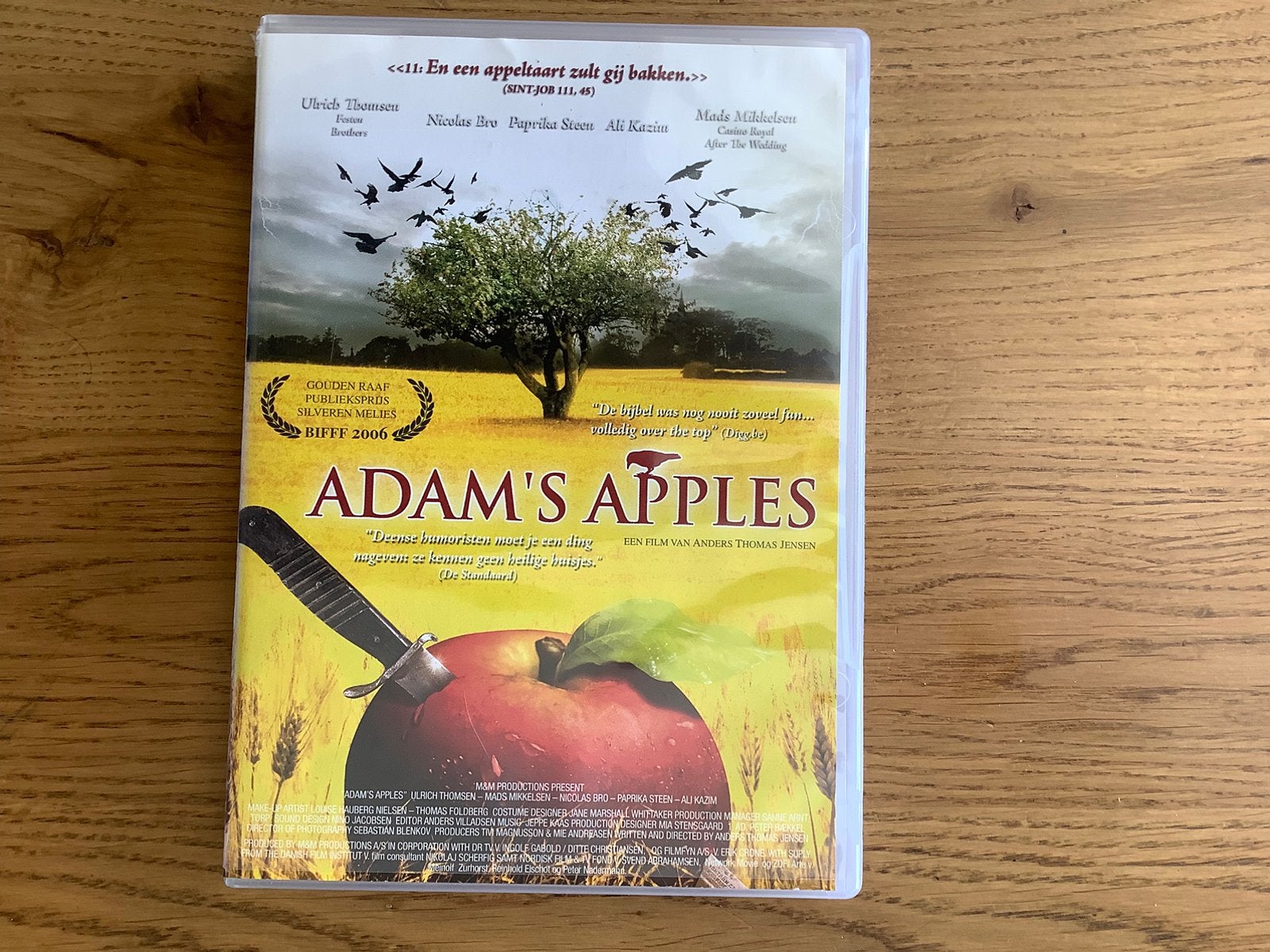 11). Adam’s Apples, Anders Thomas Jensen, Mads Mikkelsen., Vanaf 12 jaar, Ophalen of Verzenden, Zo goed als nieuw, Overige gebieden