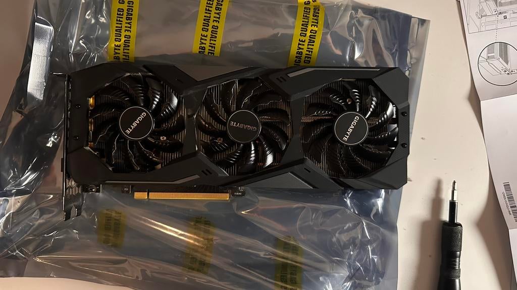 Gigabyte Nvidia geforce RTX 2070 8gb, Computers en Software, Videokaarten, PCI-Express 3, Gebruikt, GDDR6, Ophalen of Verzenden