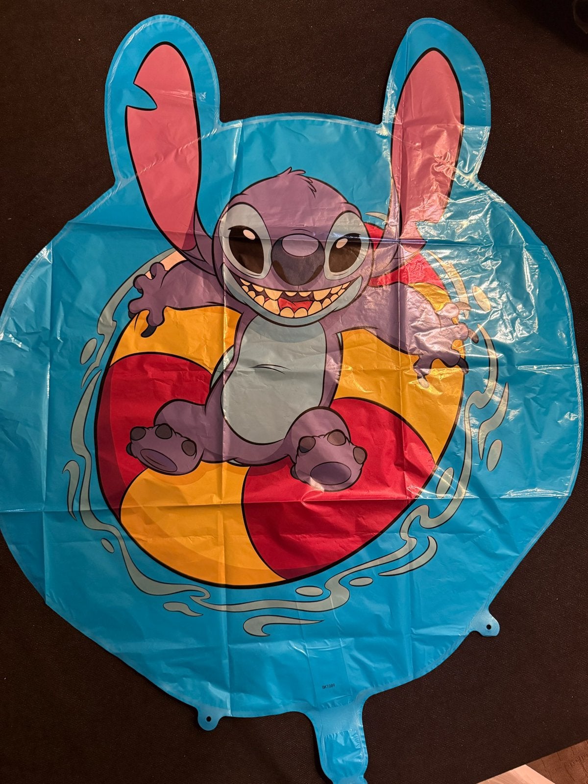 Stitch figuur folie ballon 60cm x 50cm, Hobby en Vrije tijd, Ophalen of Verzenden, Nieuw, Versiering, Verjaardag