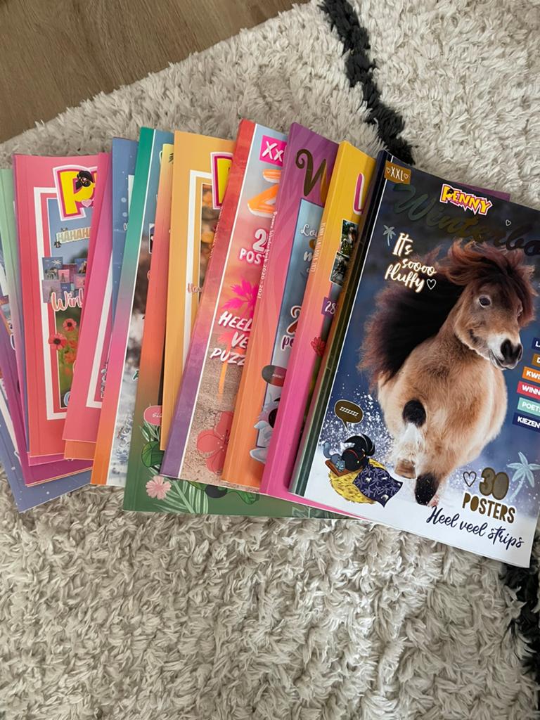 Penny extra en winter/zomer/lente boeken + spulletjes, Ophalen, Zo goed als nieuw, Overige typen