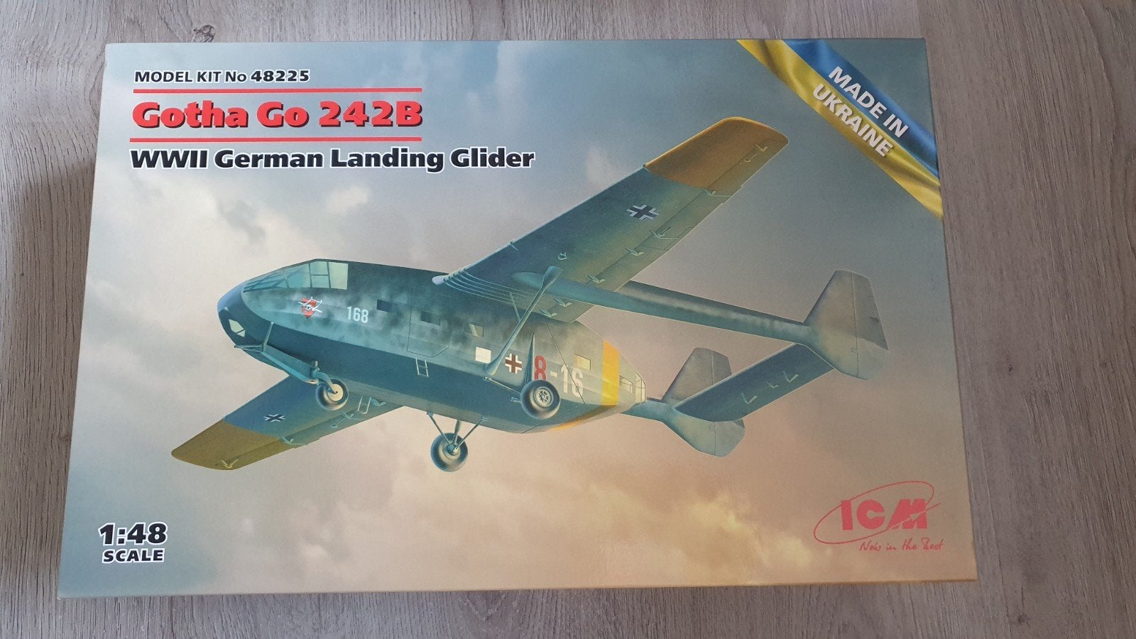 ICM 1/48 Gotha Go-242B Assault glider, Hobby en Vrije tijd, Overige merken, Nieuw, Ophalen of Verzenden, Groter dan 1:72