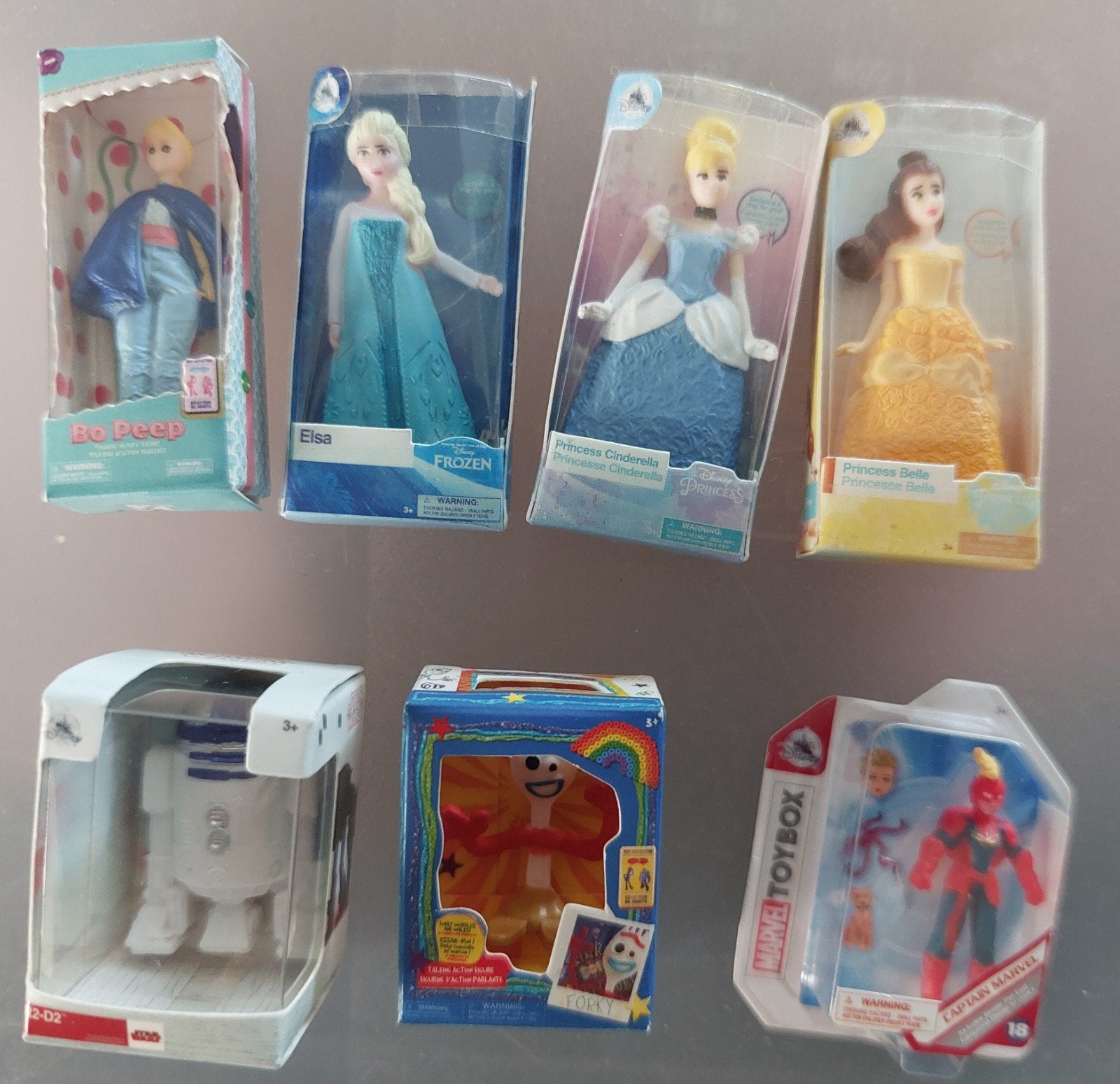 Disney Mini Figuren Set 7 stuks, Ophalen of Verzenden, Nieuw