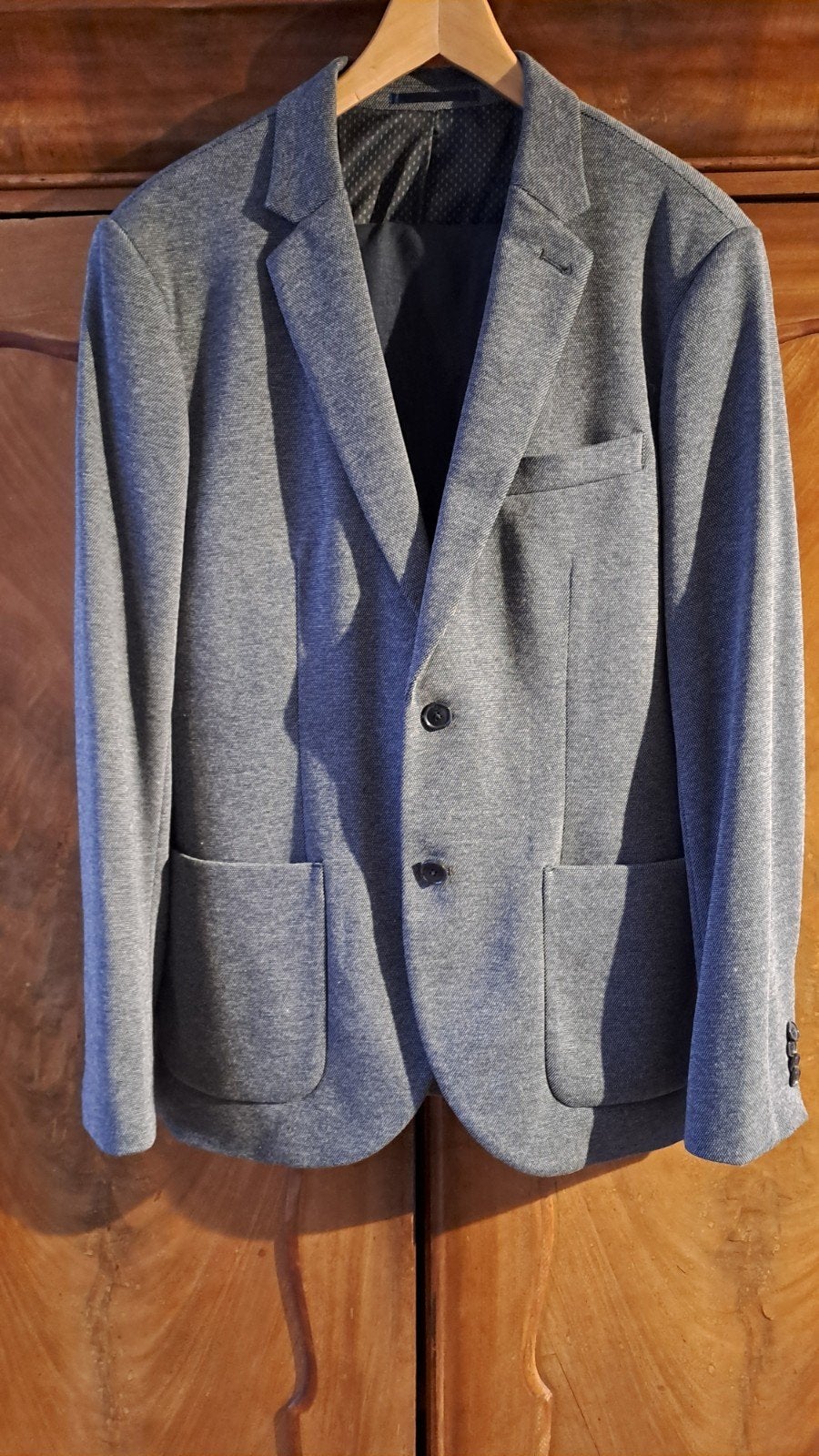 C&A super gaaf colbert / jasje * mt 50 * ZGAN, Ophalen of Verzenden, Zo goed als nieuw, Maat 48/50 (M), Blauw