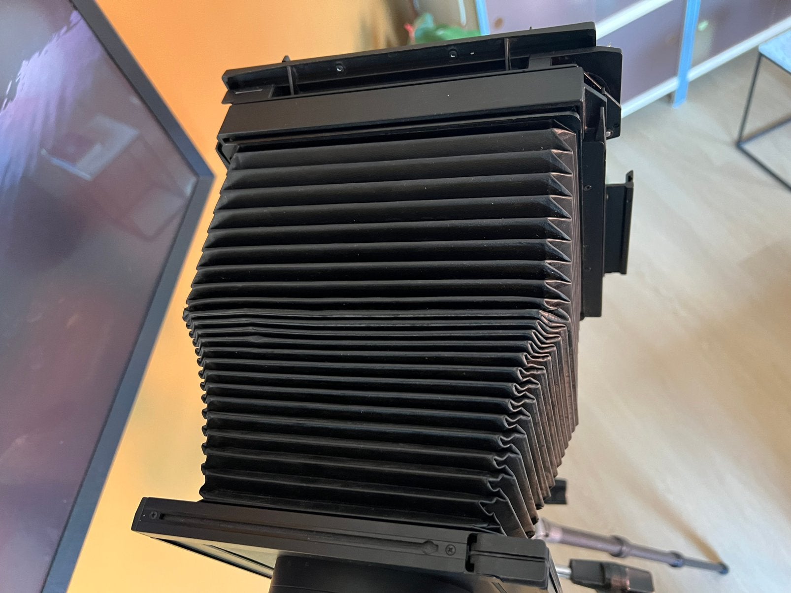 Sinar 5x7 inch, Gebruikt, Spiegelreflex, Sinar, Ophalen of Verzenden