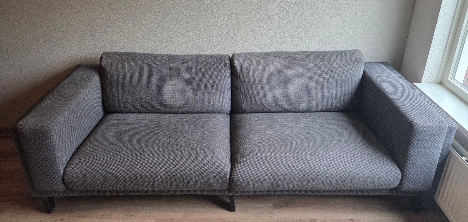 Bank met opberg hocker, Huis en Inrichting, Ophalen, Gebruikt, Driepersoons, 75 tot 100 cm