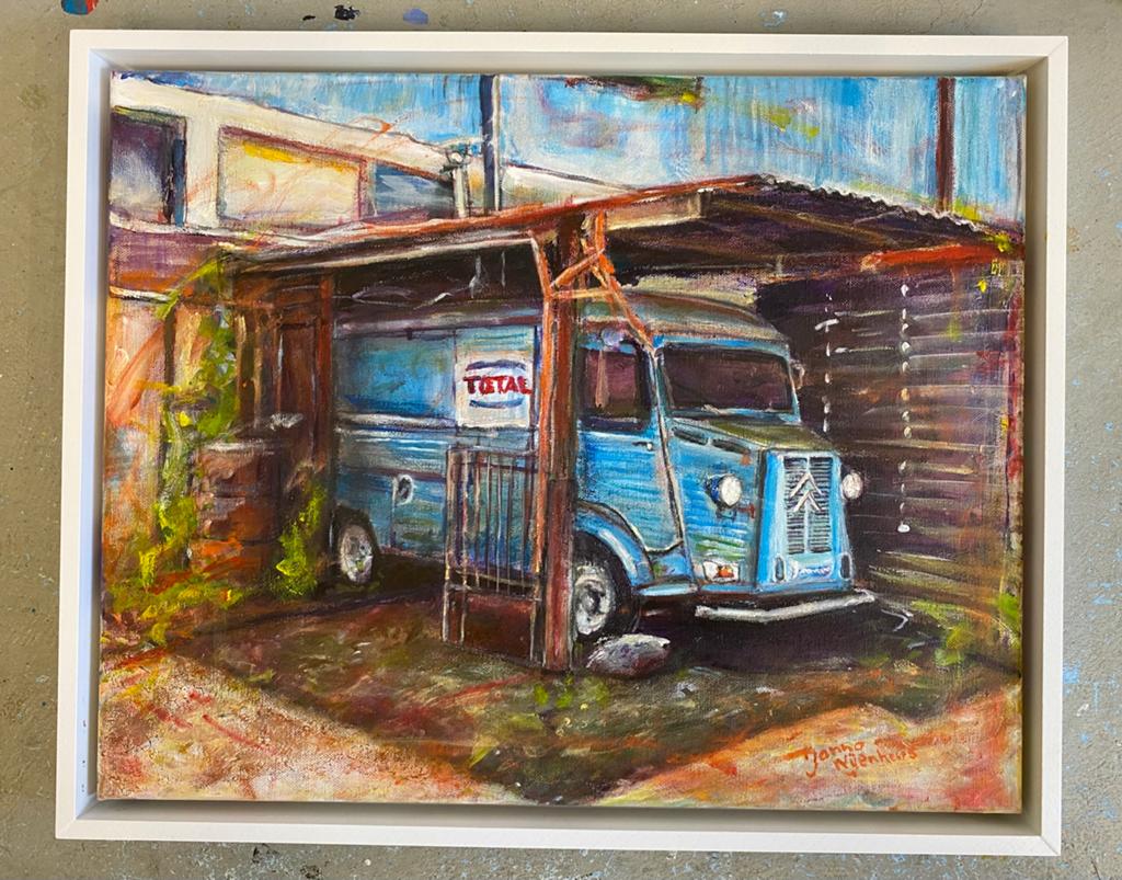 Schilderij Citroen DS, Citroen HY, 2CV/Eend, Ophalen of Verzenden
