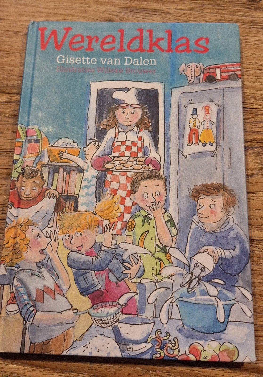 Gisette van Dalen - Wereldklas, Boeken, Kinderboeken | Jeugd | onder 10 jaar, Ophalen of Verzenden, Zo goed als nieuw, Gisette van Dalen; Willeke Brouwer