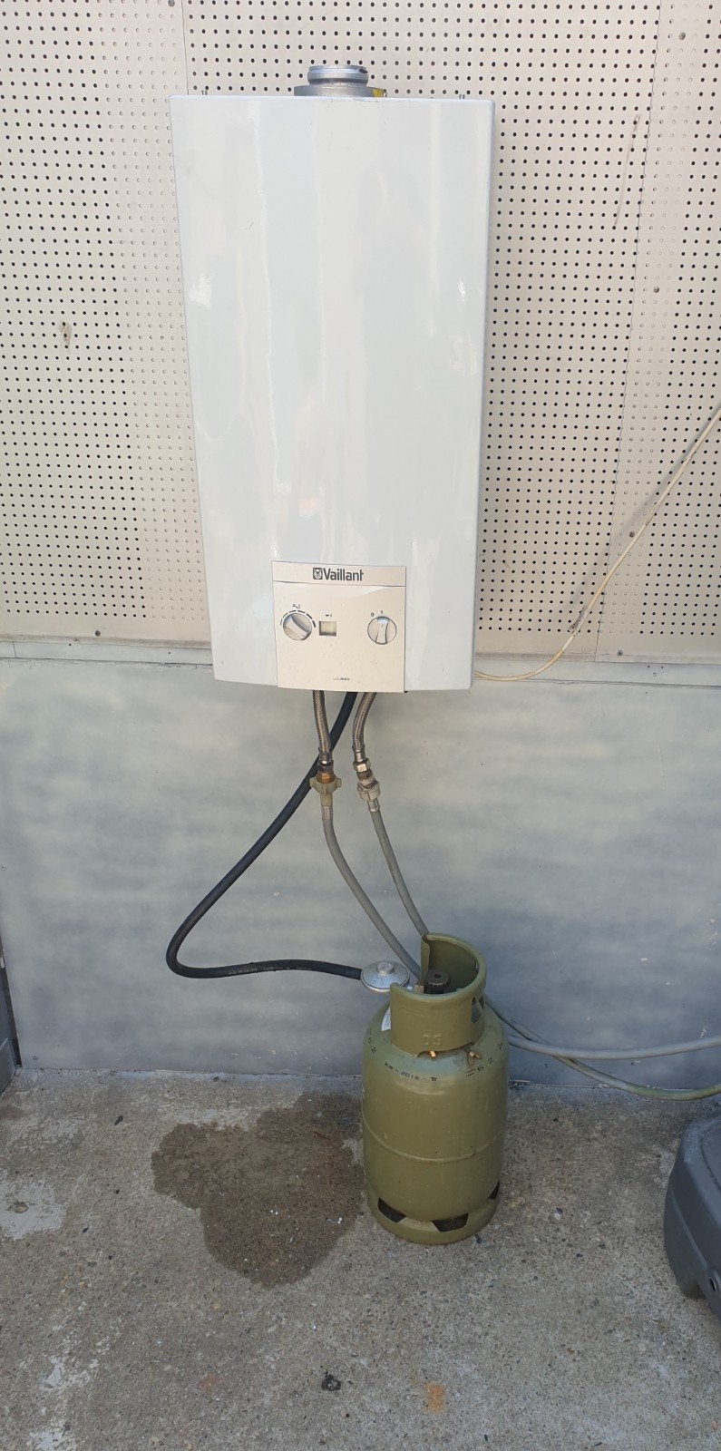 badgeiser vaillant turbo mag17 butaan propaan flessengas, Doe-het-zelf en Verbouw, Ophalen, Minder dan 20 liter, Propaan of Butaan