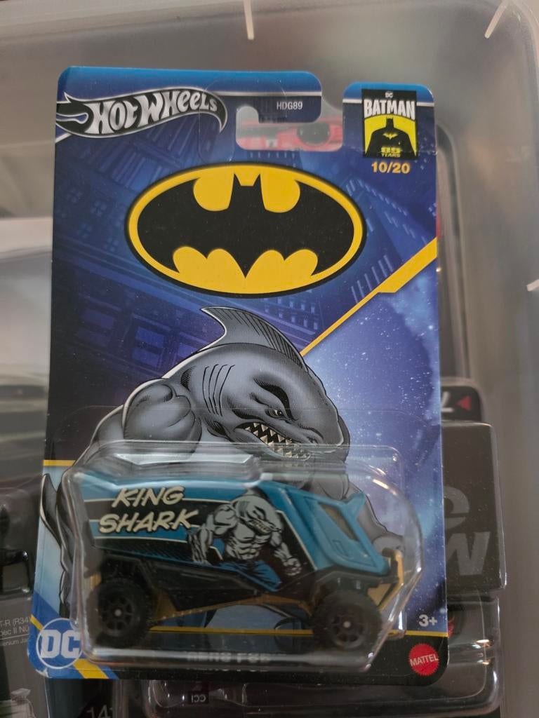 Hot Wheels Batman King Shark HDG89, Matel, Onbekend, Nieuw, Ophalen of Verzenden