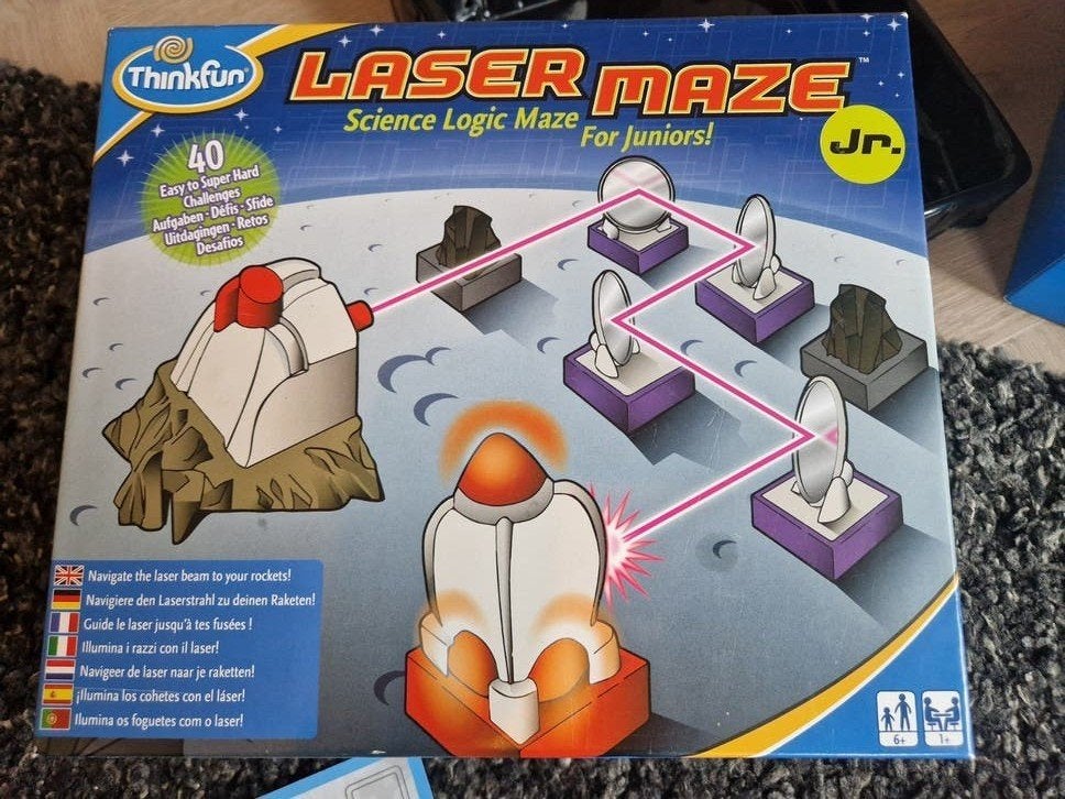Smart game Laser Maze, Ophalen of Verzenden, Zo goed als nieuw