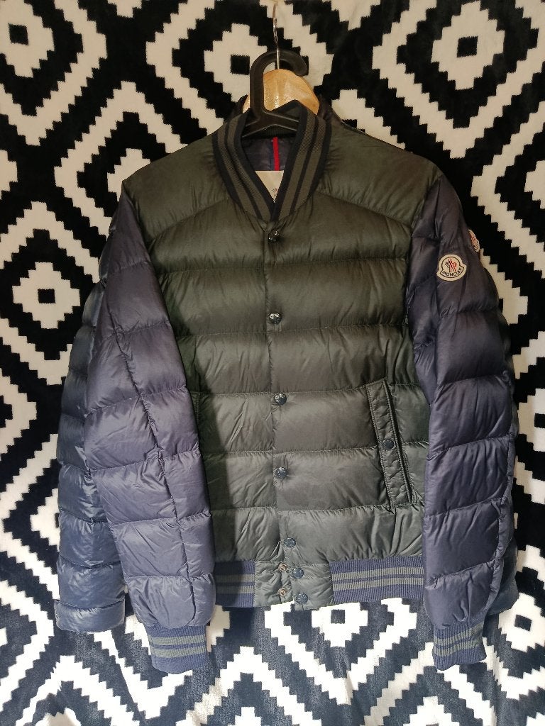 Moncler, Moncler, Blauw, Ophalen of Verzenden, Zo goed als nieuw