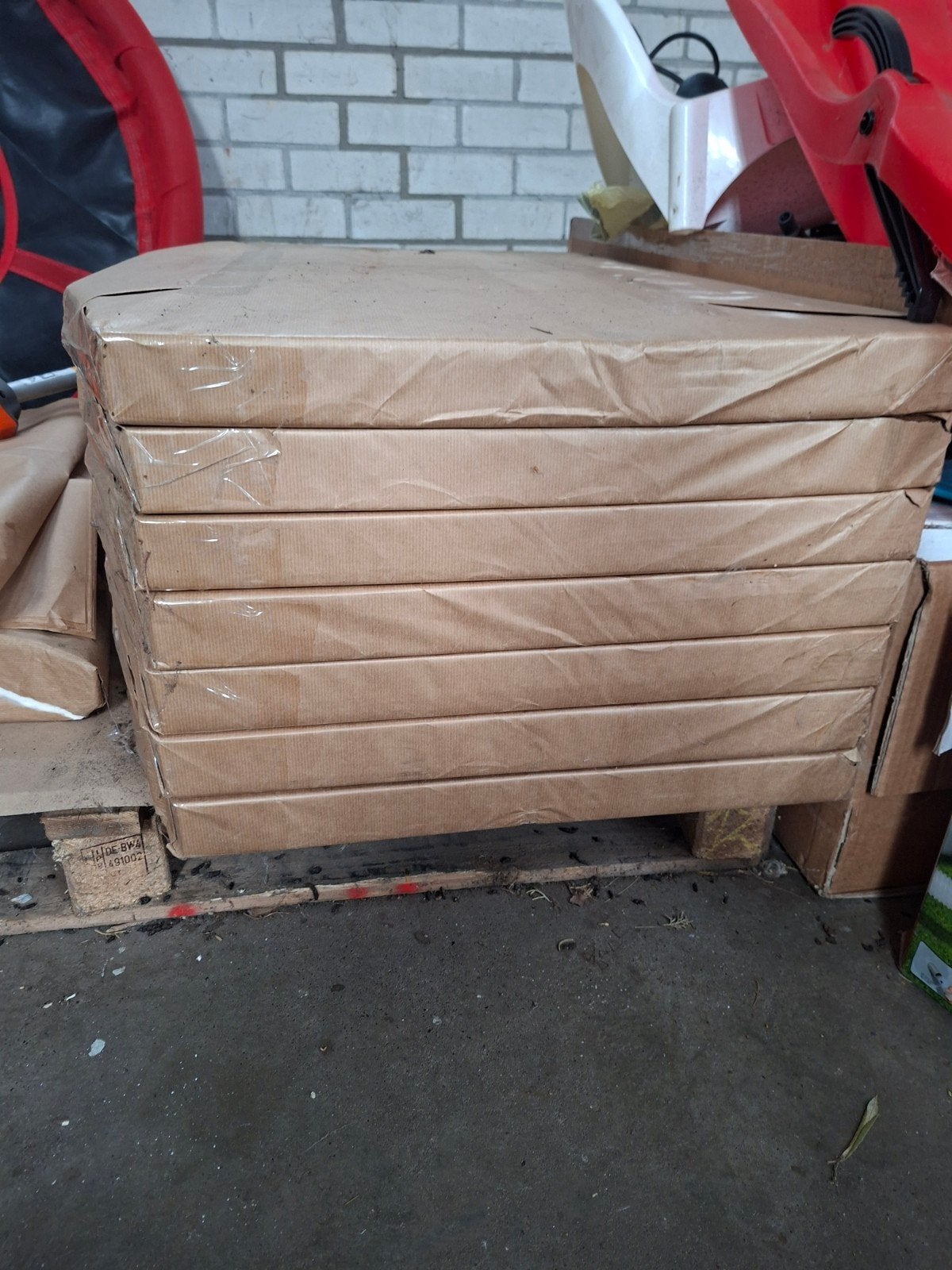 (bloemen) inpakpapier, Ophalen, Nieuw