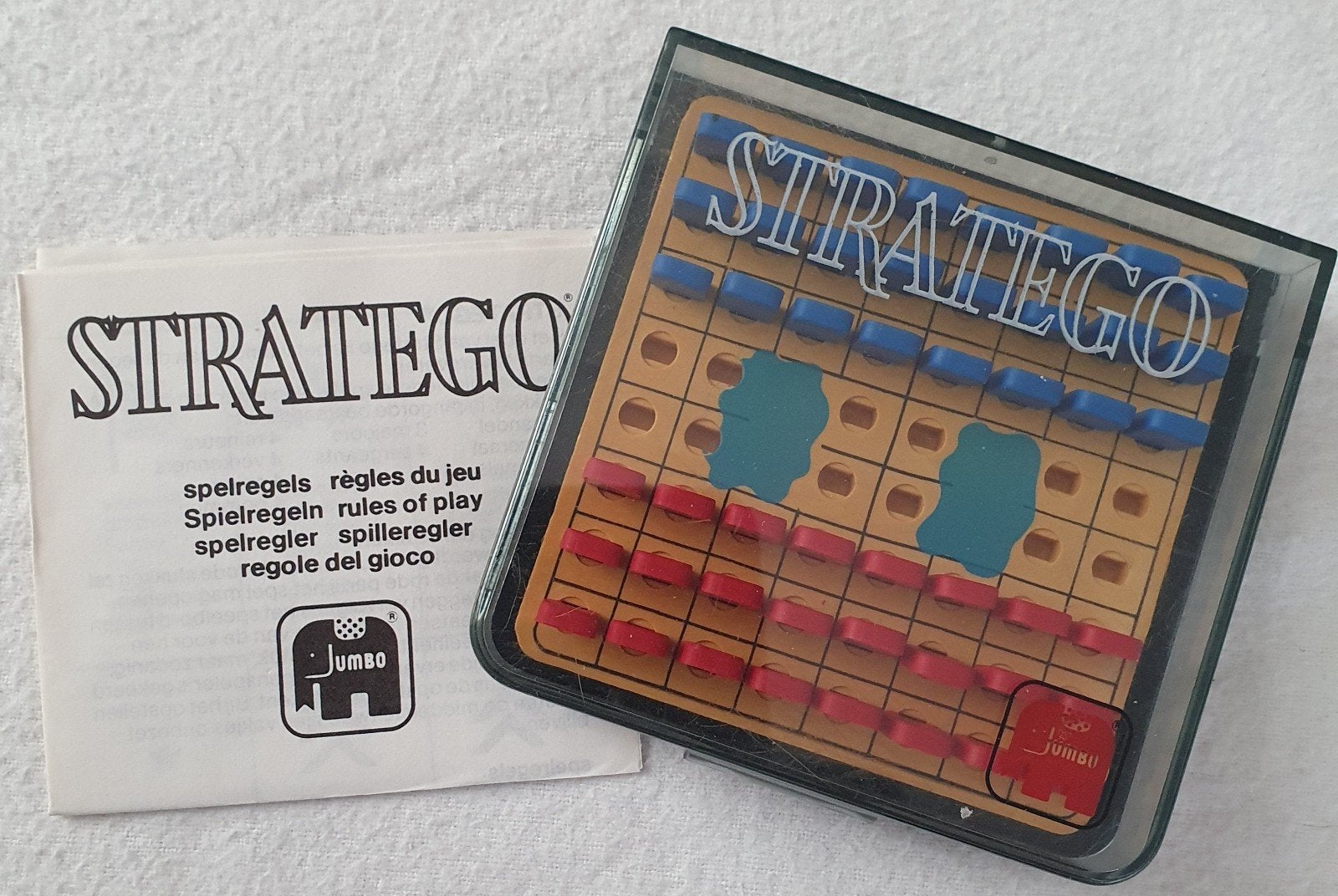 Reisspel: Stratego, Hobby en Vrije tijd, Gezelschapsspellen | Bordspellen, Jumbo, Een of twee spelers, Ophalen of Verzenden, Zo goed als nieuw