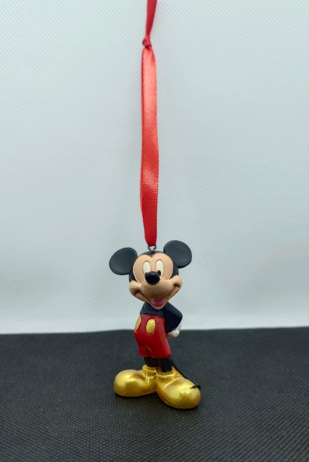 Disney Mickey Mouse kerst ornament hanger kerstbal, Ophalen of Verzenden, Mickey Mouse, Zo goed als nieuw, Beeldje of Figuurtje