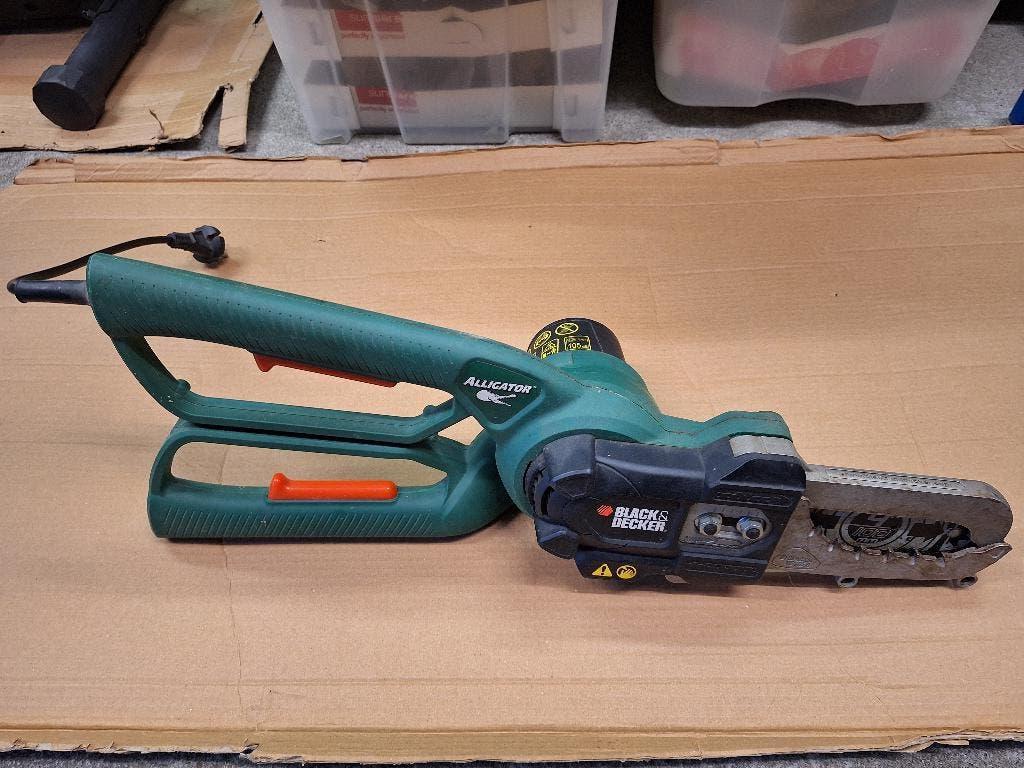 Black & Decker 550 Alligator snoeizaag, Ophalen, Gebruikt