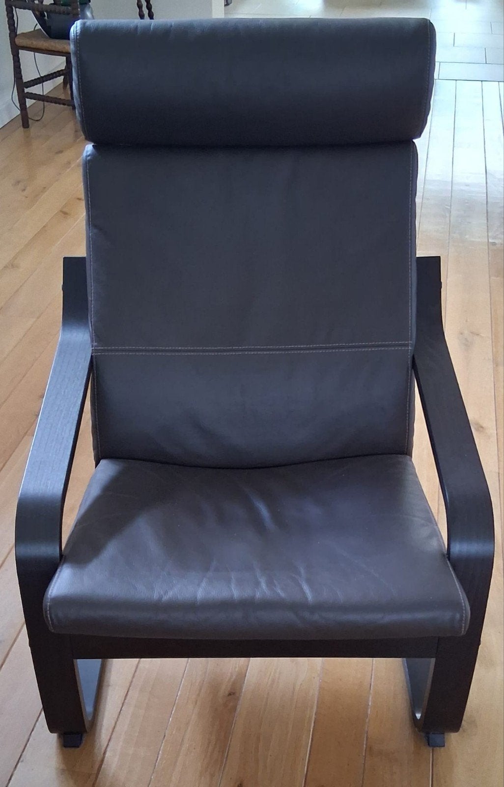 Ikea leren relax fauteuil (nieuw), Ophalen, Nieuw, Leer
