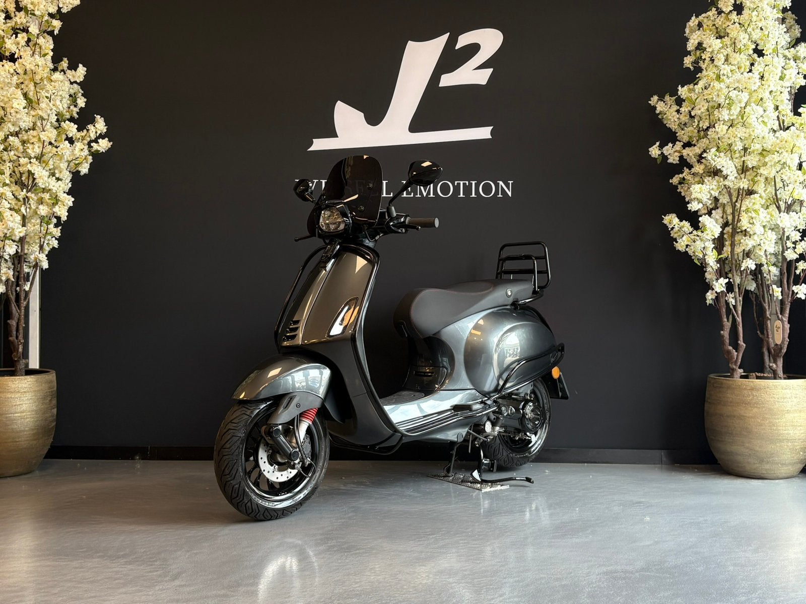 Vespa Sprint | Porsche Agaat | Brom | 2021 | 9619 km | 1 eig, Gebruikt, Overige modellen, ., Maximaal 45 km/u
