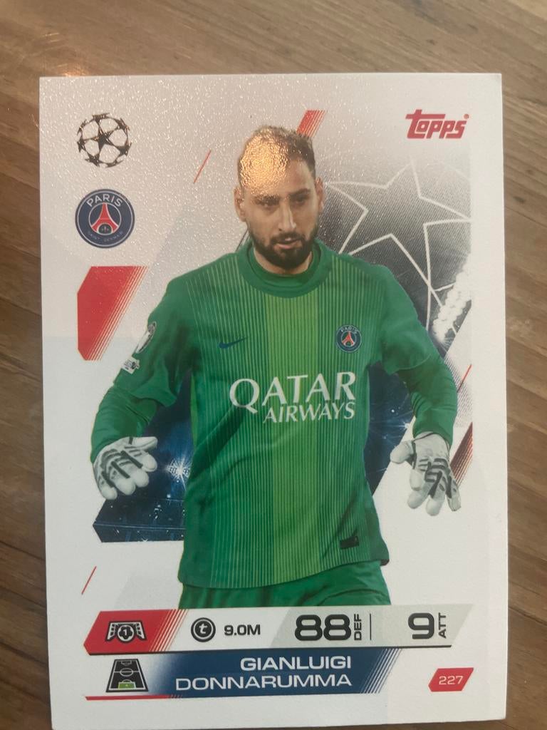 Topps Champions League Voetbalkaarten - 3 stuks, Verzamelen, Ophalen of Verzenden, Zo goed als nieuw, Buitenlandse clubs, Spelerskaart