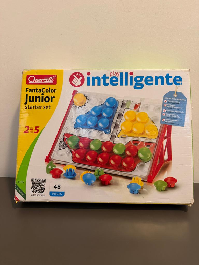 Quercetti FantaColor Junior starter set - Educatief speelgoe, Ophalen, Gebruikt, Bouwen