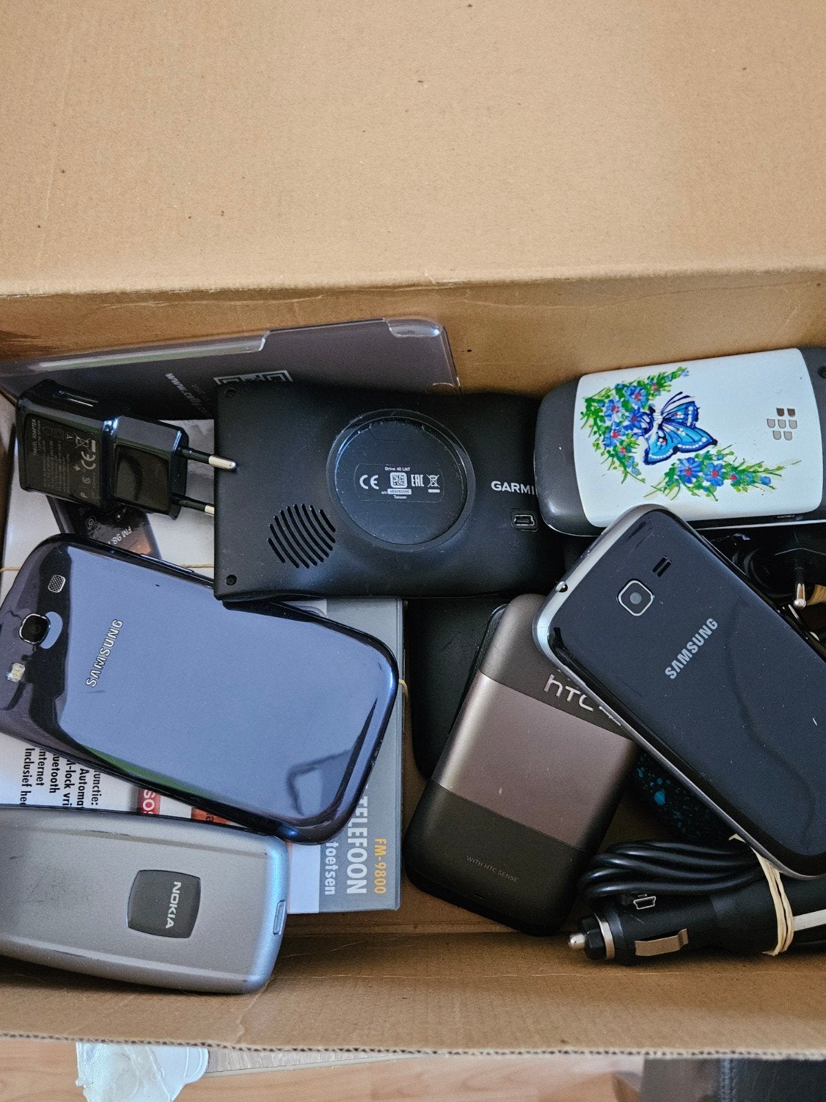 Bijna gratis Partij oude telefoons,werking onbekend,voor €30, Telecommunicatie, Gebruikt, Overige modellen, Overige kleuren, Ophalen of Verzenden