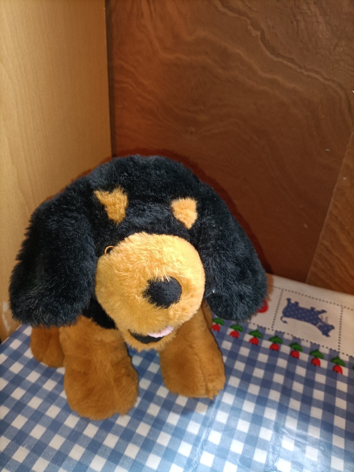 Rottweiler knuffel hond ZD Trading Action 24 cm, Kinderen en Baby's, Ophalen of Verzenden, Zo goed als nieuw