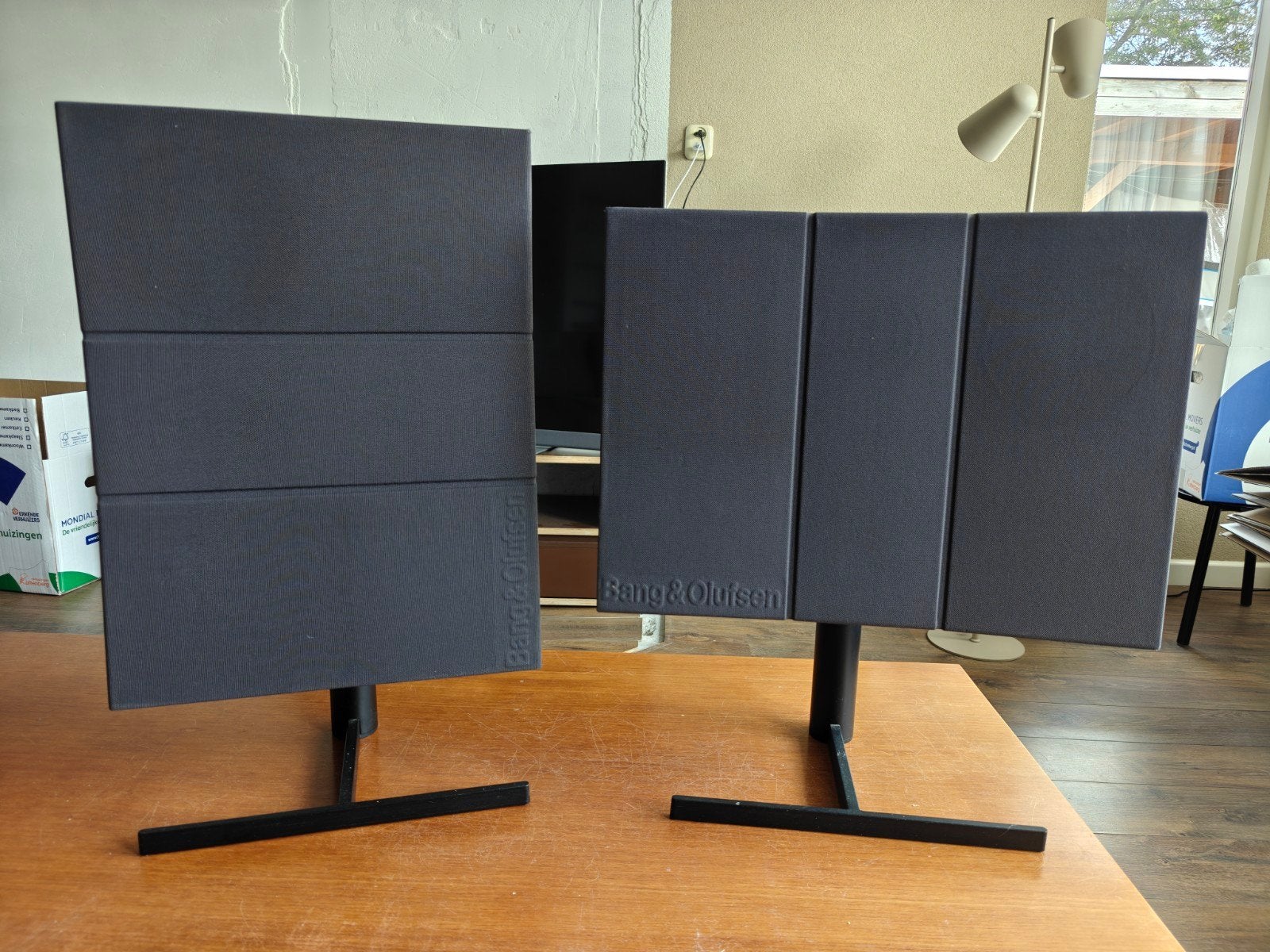 Bang & Olufsen BeoVox RL 45.2 Speakerset met Stands, Ophalen, Gebruikt, Inclusief standaarden, Speakerset