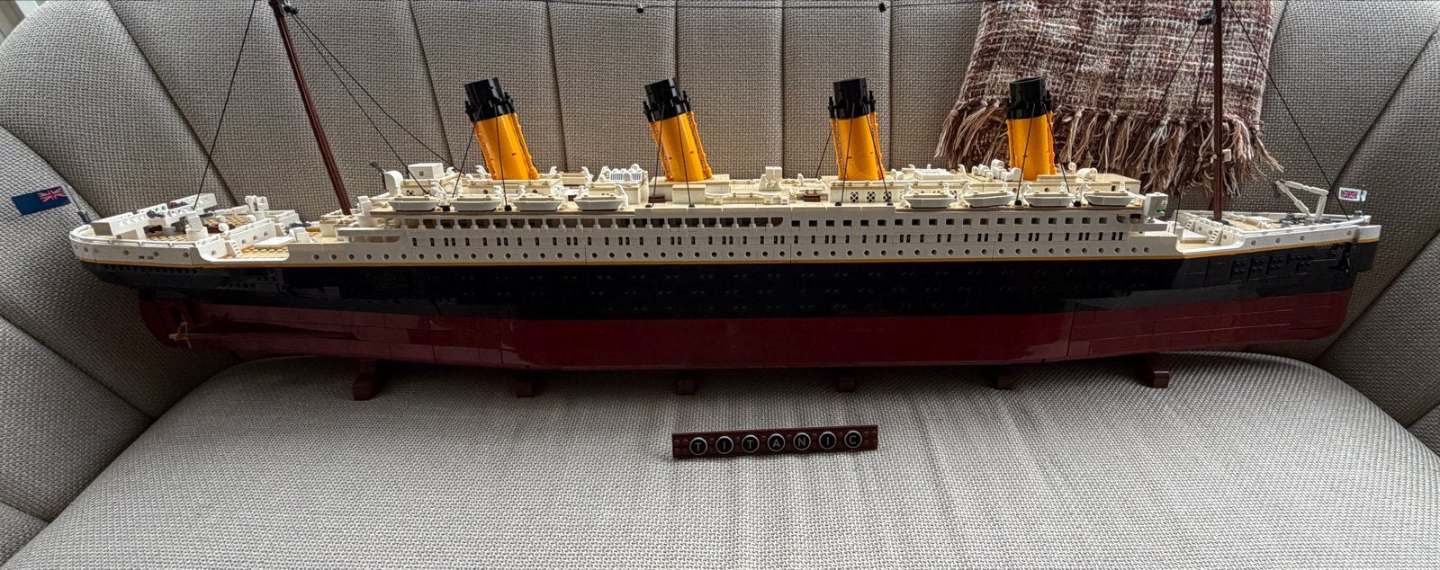 Lego Titanic Model - Zo goed als nieuw