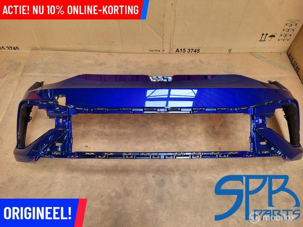 VOORBUMPER VW GOLF 8 VIII R R333 LAPIZ BLUE LD5K USA BUMPER, Gebruikt, VOLKSWAGEN, Ophalen of Verzenden, Bumper