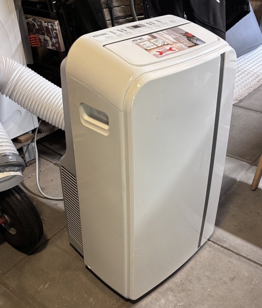 Mobiele airco, Ophalen, Minder dan 60 m³, 3 snelheden of meer, Zo goed als nieuw