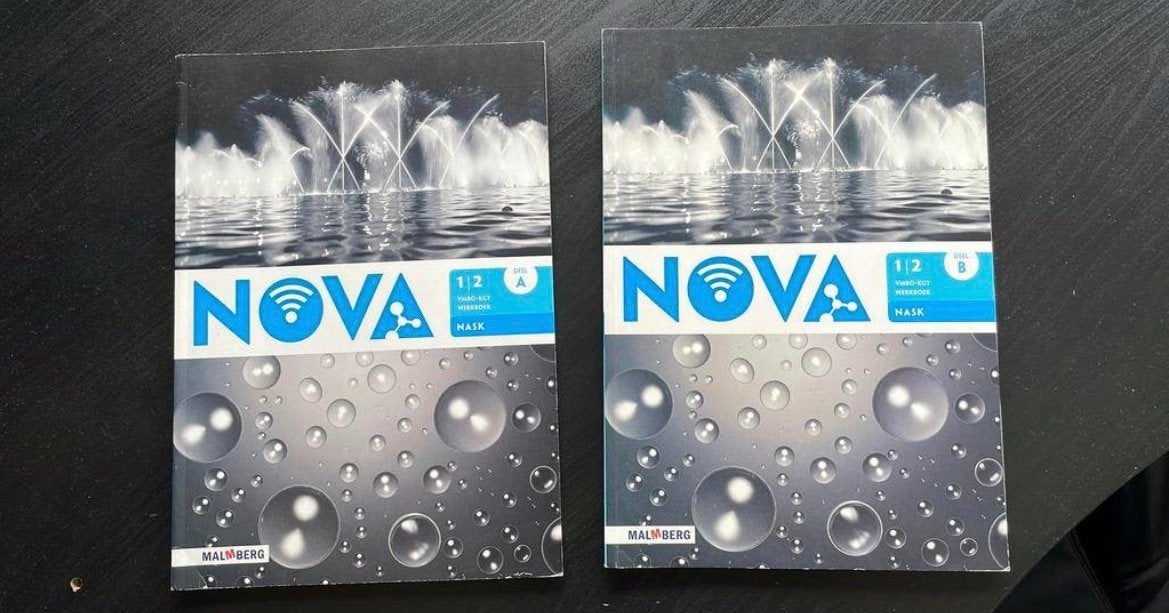 Nieuw NOVA NASK 1-2 VMBO-KGT Werkboeken Deel A en B, VMBO, Natuurkunde, Malmberg, Nieuw