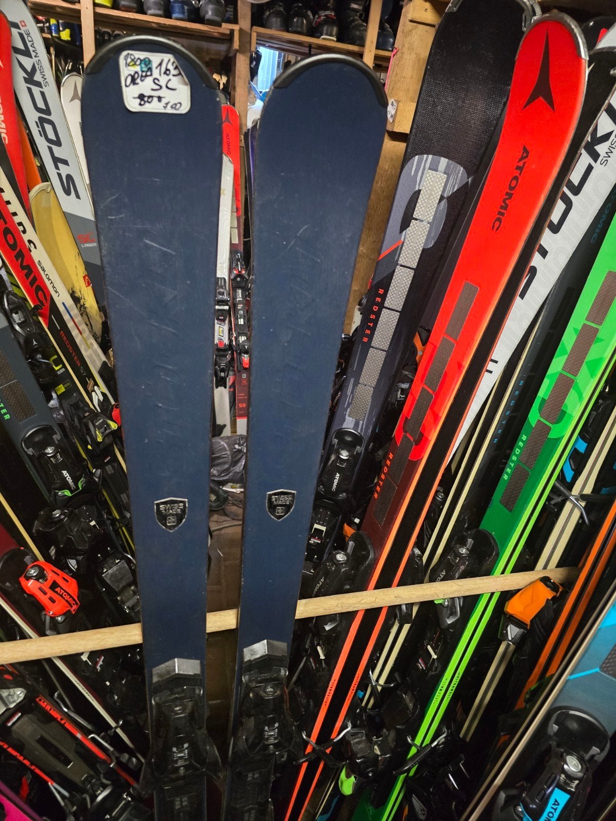 163cm STOCKLI LASER SC OREA 1800€ LUXE UITVOERING VAN SC, Overige merken, 160 tot 180 cm, Stockli, Ophalen of Verzenden