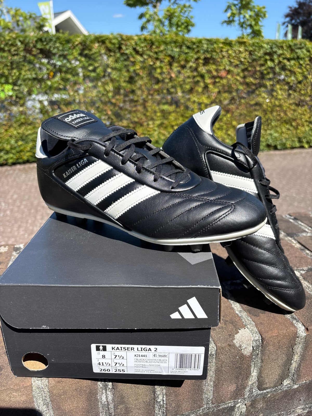 Adidas Kaiser Liga 2 Voetbalschoenen - Maat 41 1/3, Maat M, Ophalen of Verzenden, Zo goed als nieuw, Schoenen