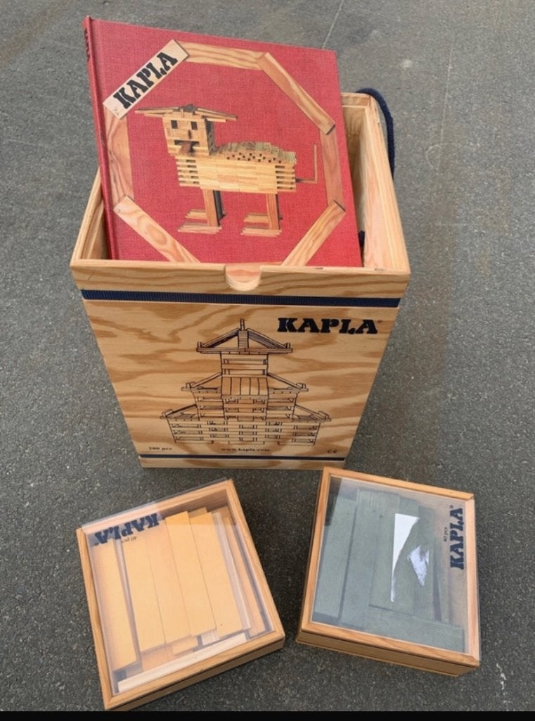 Kapla XL plus 2 extra dozen, Kinderen en Baby's, Ophalen of Verzenden, Gebruikt, Overige merken