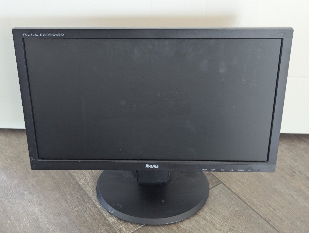 iiyama ProLite E2083HSD monitor 1127662302725, Gebruikt, Full HD, Ophalen of Verzenden, DVI