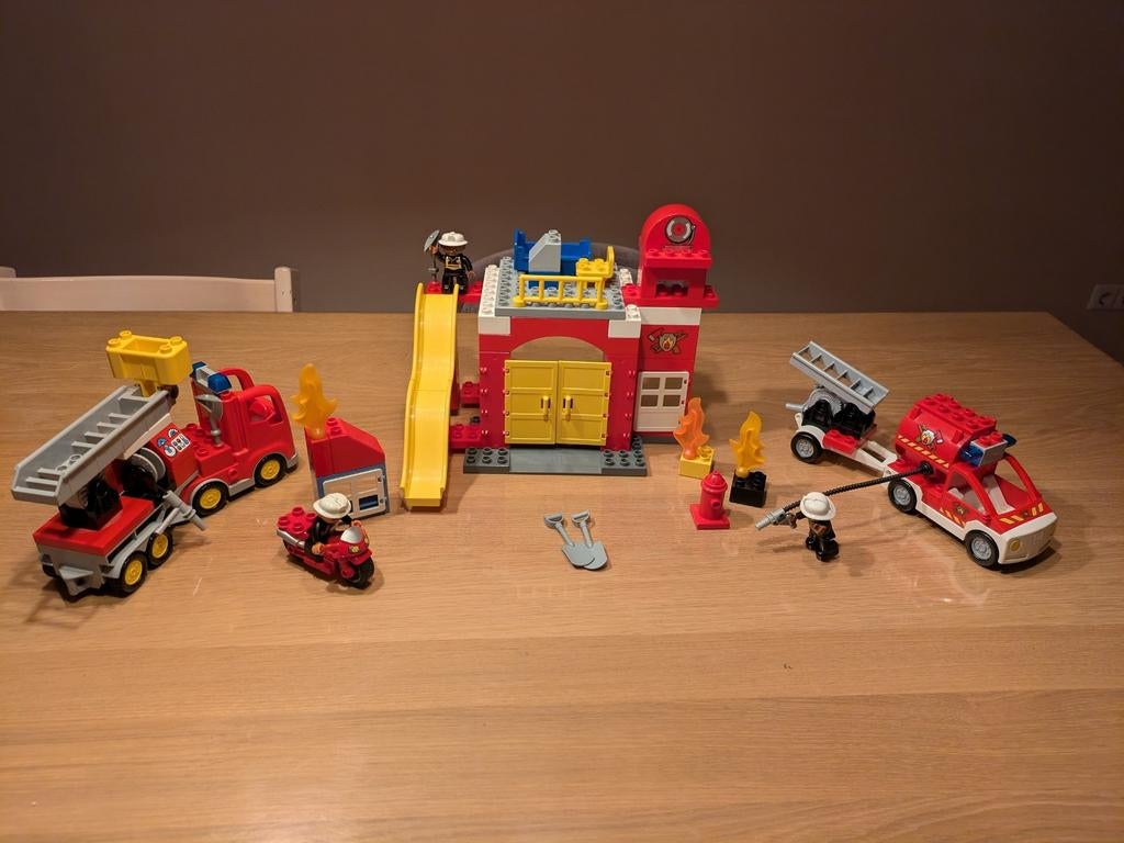 Lego DUPLO Brandweer Hoofdkwartier en Brandweertruck, Kinderen en Baby's, Speelgoed | Duplo en Lego, Ophalen of Verzenden