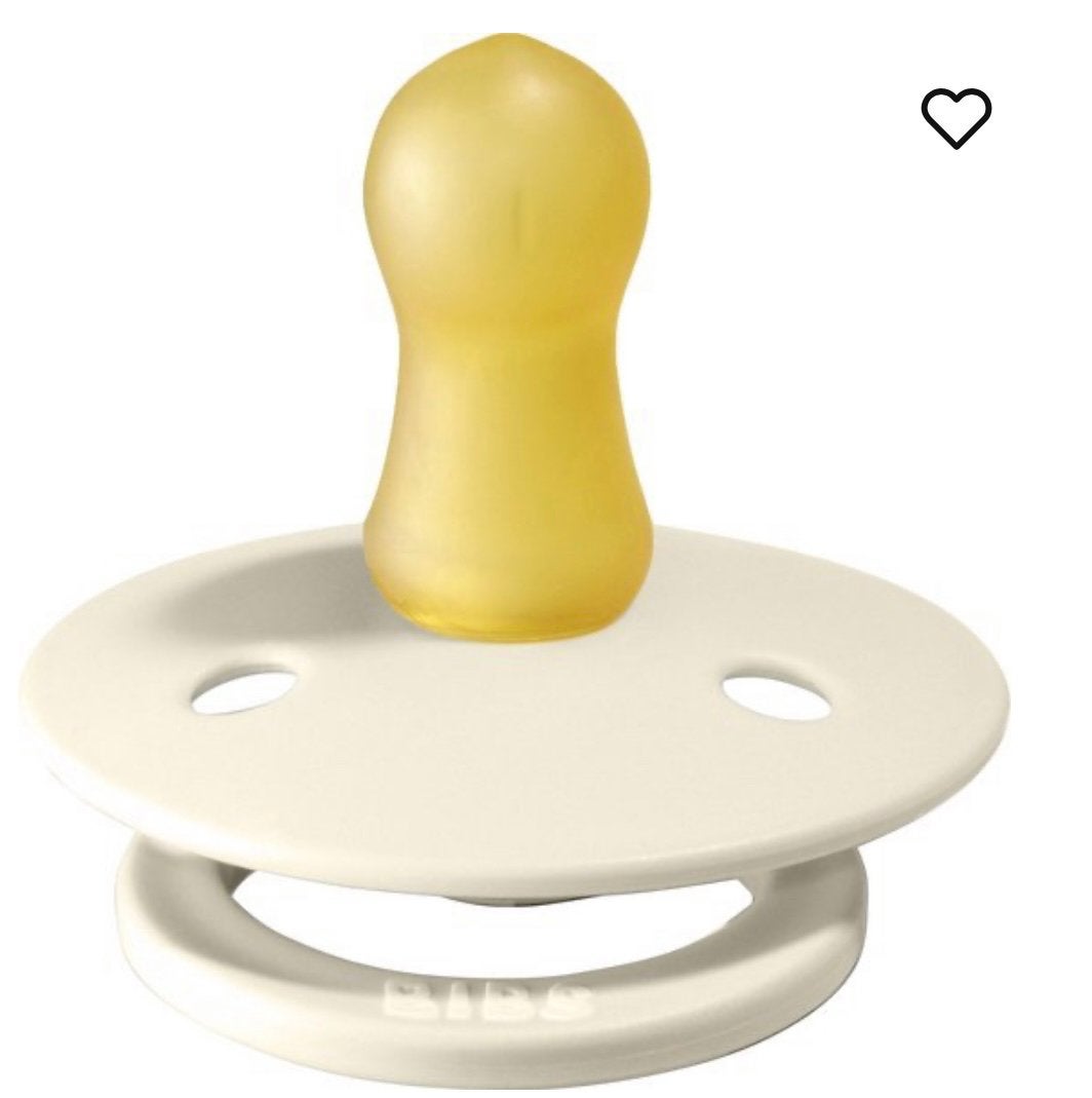 Nieuw Bibs speen ivory maat 1 pacifier 2 stuks, Ophalen of Verzenden, Nieuw, Overige typen