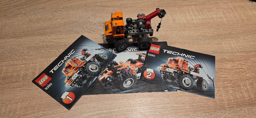 Lego Technic 9390 Mini Takelwagen, Kinderen en Baby's, Speelgoed | Duplo en Lego, Lego, Ophalen of Verzenden, Technic, Complete set