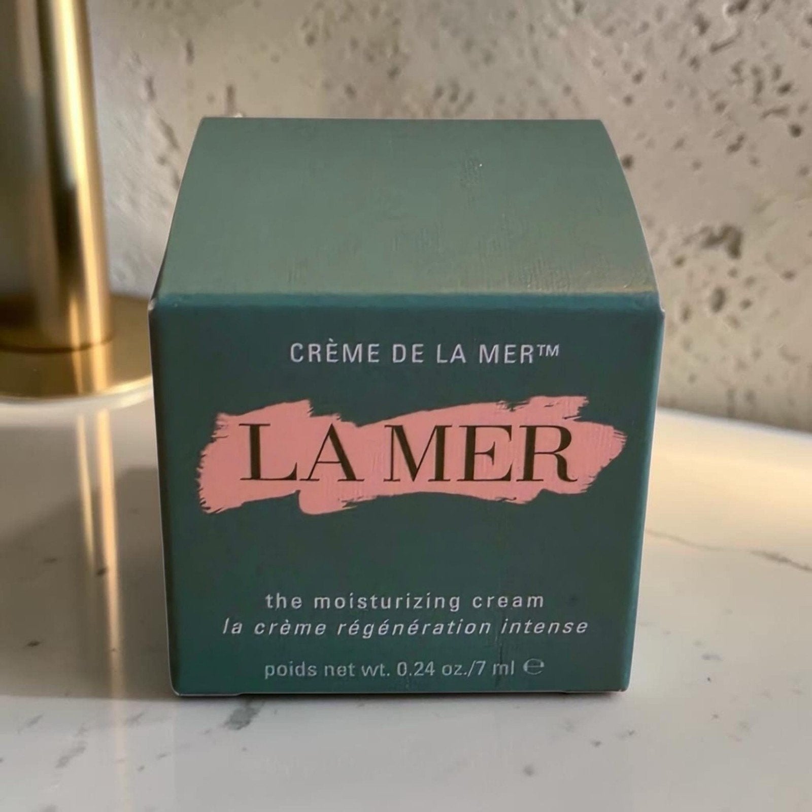La Mer The Moisturizing Cream - 7ml Nieuw, Verzenden, Nieuw, Gehele gezicht, Overige typen