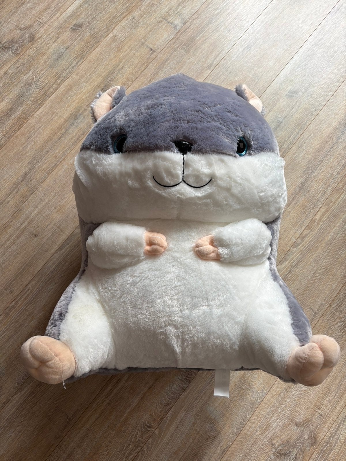Grote knuffel Hamster, Overige merken, Overige karakters, Hamster, Grijs