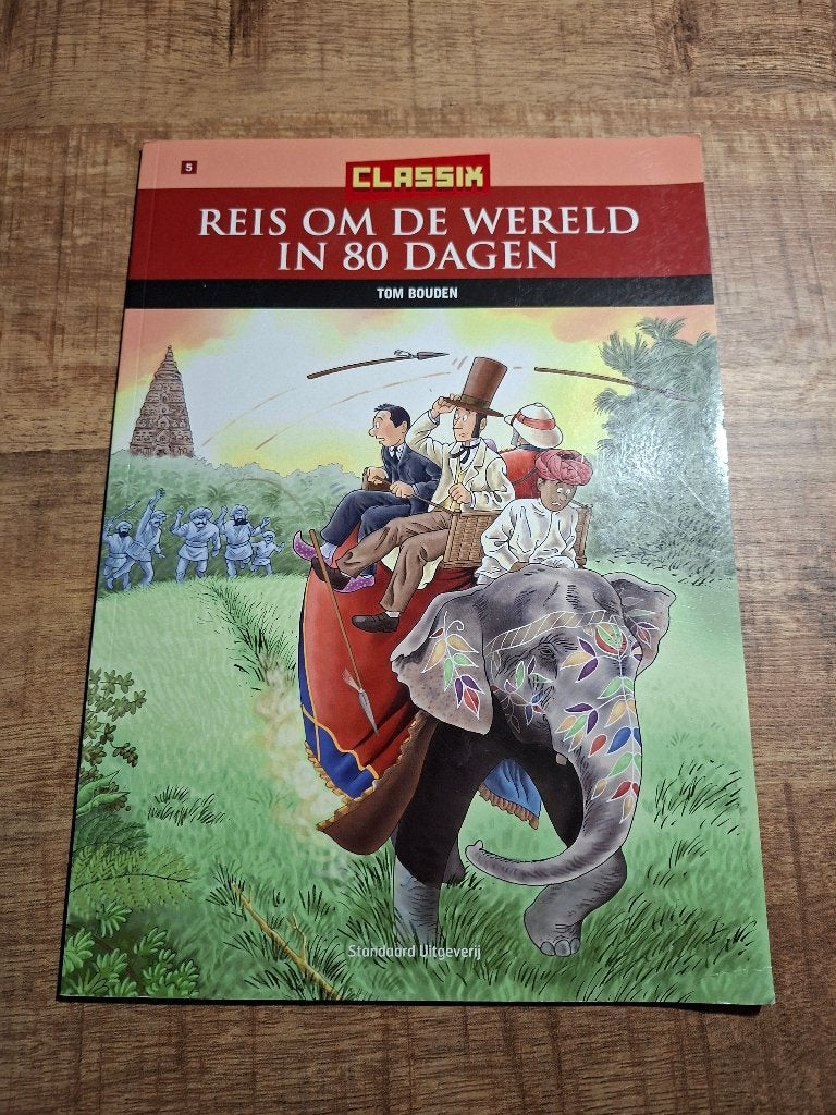 Reis om de wereld in 80 dagen, Eén stripboek, Ophalen of Verzenden, Zo goed als nieuw