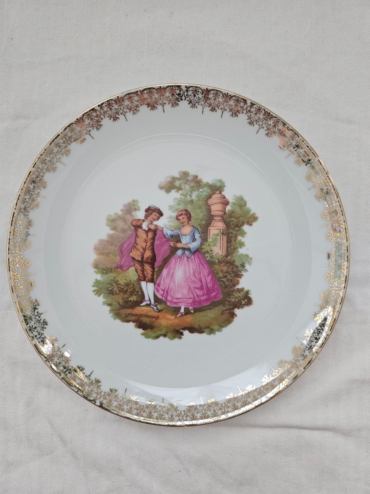 Gebaksbordje Vohenstrauss Bavaria, Antiek en Kunst, Ophalen of Verzenden